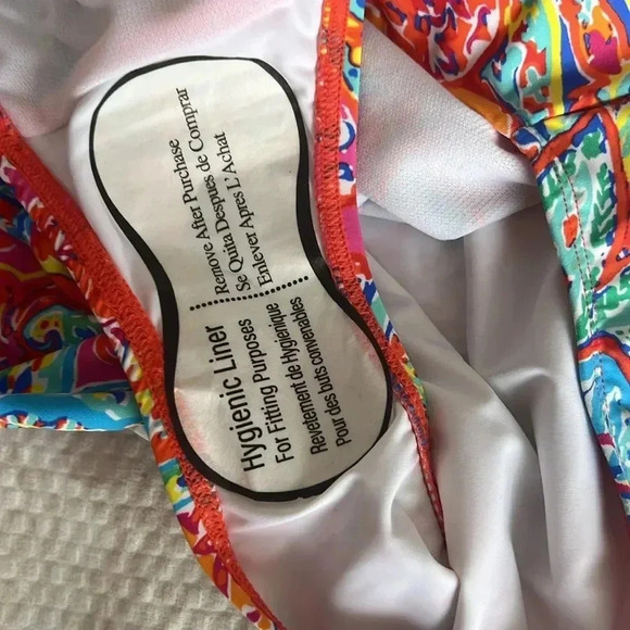 Ralph Lauren Black Label Amara Patchwork Halter Neck Malliot Swimsuit - Picture 9 of 12